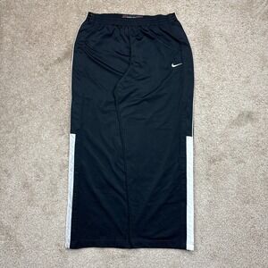 Vintage Y2K‎ Nike Basketball Snap Breakaway Pants Large